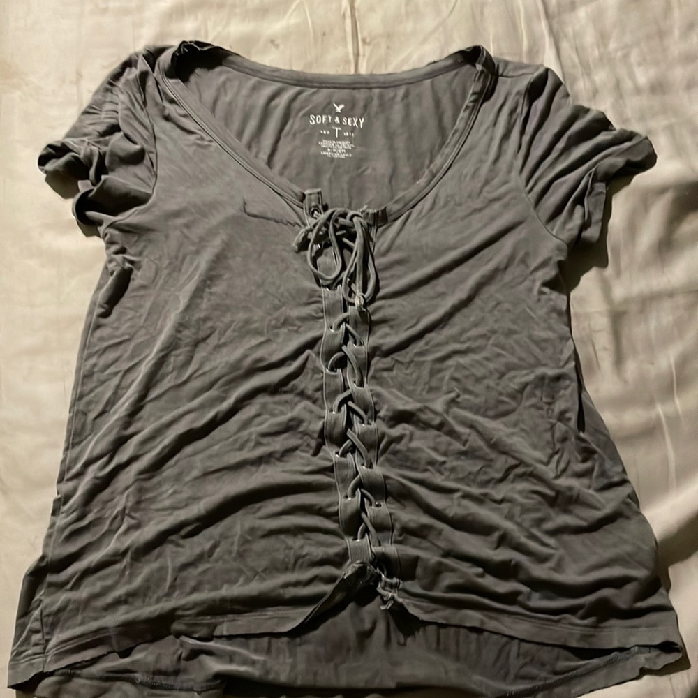 Tie up shirt
